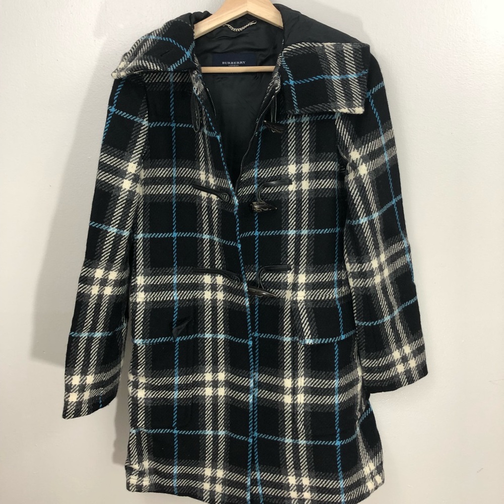 Burberry Checkered Coat